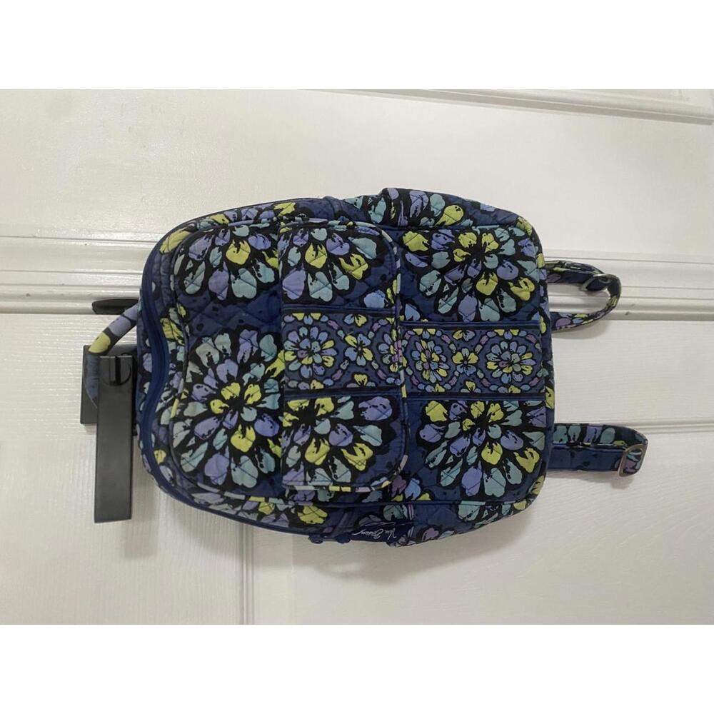 Vera Bradley - Floral Pattern Quilted Women's Mini Backpack